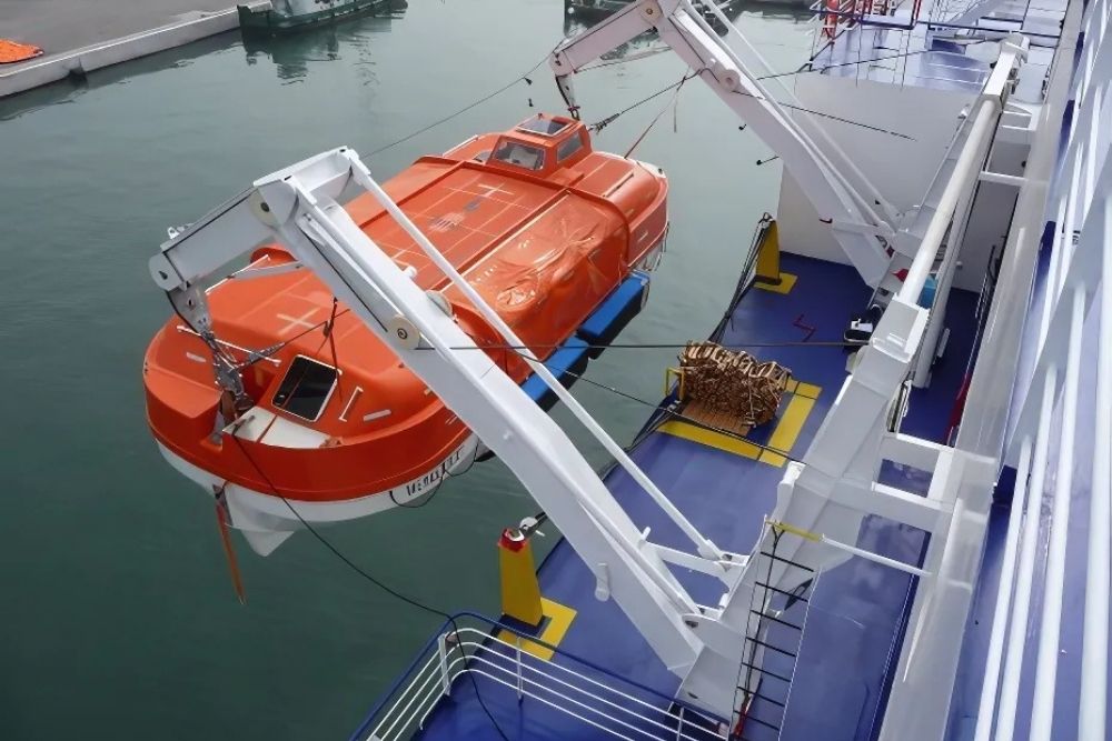Lifeboat and Davits